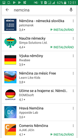 Mobilní aplikace